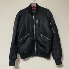 ZARA ザラ　ma-1 ボンバージャケット フライトジャケット S 黒