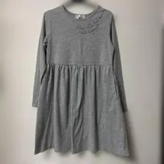 Cathy 長袖ワンピース グレー