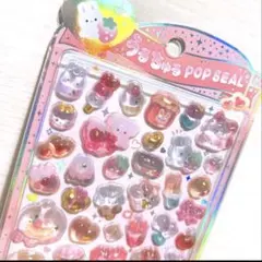 リ*ィ様 【正規品】うるちゅるポップシール オリジナルうさぎ