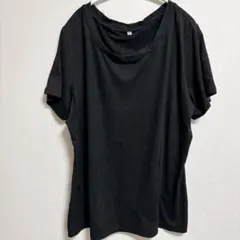 早い者勝ち✨️ 半袖Tシャツ 2XLサイズ ブラック系 無地 カジュアル