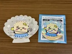 匿名配送　星ふるスカイツリー　ホログラム缶バッジとコースター　ラッコ