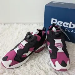 新品　箱付　Reebok リーボック インスタポンプフューリー パープル