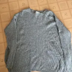 PLST リブニット グレー Mのサムネイル