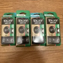 FUJIFILM 写ルンです SIMPLE ACE 27枚撮 4個セット - メルカリ