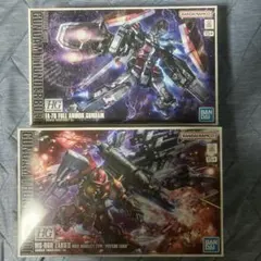 F*g様 ガンプラ HG 量産型ザク+ビックガン & フルアーマーガンダム