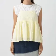 BAYFLOW 刺繍 キャミ ビスチェのサムネイル
