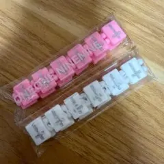 bazo1199 ブレスレット ホワイト ピンク