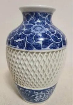 有田焼　花瓶　桃司作のサムネイル