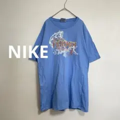 ナイキ　NIKE ホノルルマラソン記念Tシャツ　2006 ロゴ　ブルー　M