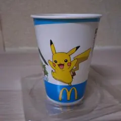 ポケモン　マクドナルド　マック　紙コップ　コラボ　2008ピカチュウプロジェクト