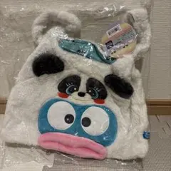 新品　サンリオ　ハンギョドン　パンダ　トートバッグ　ミニボアトート