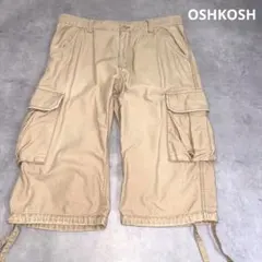osh kosh カーゴショーツ　ベージュ　オシュコシュ　バギーショーツ　y2kのサムネイル