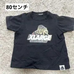 即購入OK！XLARGE 黒 Tシャツ 80