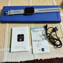 お値下げG15 スマートウォッチ グレー 箱有