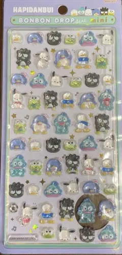 新品未開封　ボンボンドロップシール ミニ　はぴだんぶい　サンリオ　正規品
