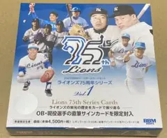 BBM2025 ライオンズ75周年 Vol.1 新品未開封ボックス