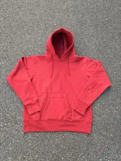 Champion リバースウィーブパーカー 単色赤タグ USA赤 XL