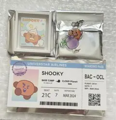 BT21 shooky シュキ シューキー　ミニキャンバスマグネット　チャーム