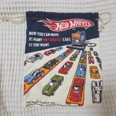 hot wheels 巾着　ポーチ