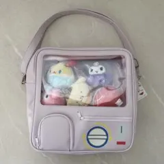 先着順❗️新品 サンリオ福袋 クリアショルダーバッグ マスコットチャーム3点