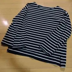 【匿名配送】レディース　ボーダートップス　M-L
