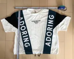 ピンクラテ　Tシャツ　白　M