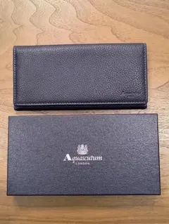 【超美品】Aquascutum アクアスキュータム　長財布　メンズ