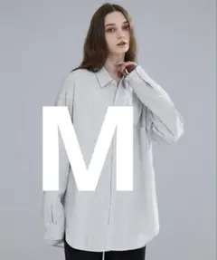 【LUENNA】 Wide Collar Loose Fit Shirtのサムネイル