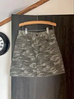 レディース ミニスカート 迷彩