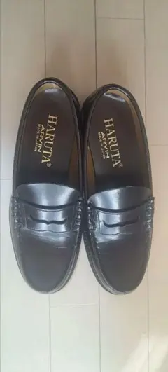 [極美品　25.5cm]　HARUTA　ローファー　6550