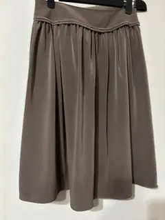 NEWYORKER オシャレな色合いの フレアスカート ひざ丈