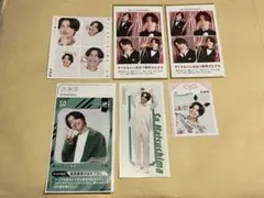 松島聡 年末テレビ誌6種セット（推しレコカード含む）