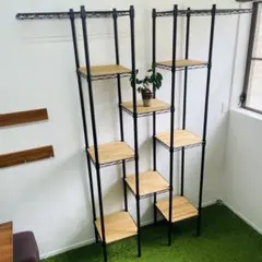 セミオーダー家具 カスタマイズ可能　間仕切り シェルフ ラック セミオーダー家具 カスタマイズ可能 間仕切り シェルフ ラック - メルカリ