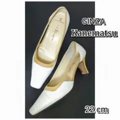 ☆銀座かねまつ☆パンプス☆ハイヒール☆サンダル☆22cm☆のサムネイル