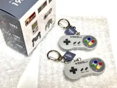 【2個セット】ニンテンドーミュージアム限定 スーパーファミコン キーホルダー