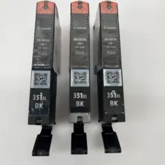 Canon 純正 BCI-351XL BK ブラック 3本