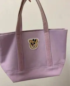 フェイラーオールドテディガール　ワッペントートバッグ