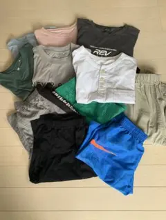 男の子150サイズ11点セット 半ズボン・Tシャツ