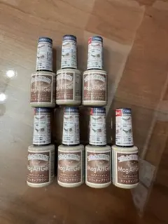 ワッツ　MagArtGel カフェオレブラウン ジェルネイル 7本セット