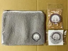 開封済　３点　凪誠士郎　ブルーロック　ブルロ　お名前バッジ　ぴえんず　ボアポーチ