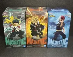 僕のヒーローアカデミア MAXIMATIC 緑谷出久 爆豪勝己 轟焦凍 セット
