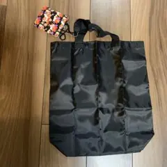 ☆値下げしました☆京風エコバッグ　(折りたたみ収納ケース付き) 新品未使用