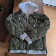 FIDELITY オリーブグリーン キルティングジャケット