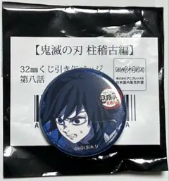鬼滅の刃 くじ引き缶バッジ第八話 冨岡義勇