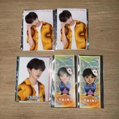 FANTASTICS 佐藤大樹　フォトカード　千社札ステッカー