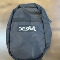 x-girl ボディバッグ ブラック