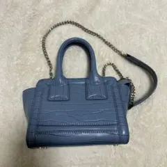 ZARA クロコダイル風ショルダーバッグ