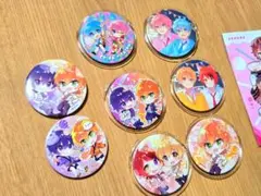 すとぷり 缶バッジ 8点セット まとめ売り ペア ジェル ななもり 莉犬 るぅと