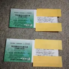 東京豊洲万葉倶楽部特別50%割引券二枚2025お風呂温泉ペア旅行観光二人