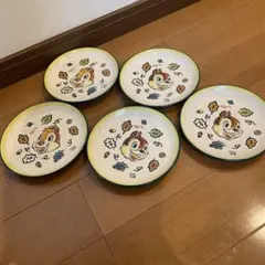 東京ディズニーリゾート チップとデール 皿 5枚セット